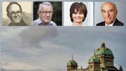 Das Bundeshaus in Bern: Ostschweizer Mitglieder der Landesregierung wie Johann Ulrich Schiess, Arnold Koller, Ruth Metzler-Arnold und Hans-Rudolf Merz haben die Politik ganz unterschiedlich geprägt. (Bild: Benjamin Manser/Stefan Bogner)