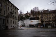 Das ehemalige Kino Rex am Blumenbergplatz. (Bild: Benjamin Manser - 8. März 2019)