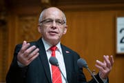 Bundespräsident Ueli Maurer spricht während einer Debatte im Nationalrat. Bild: Peter Klaunzer/Keystone (Bern, 20. März 2019)