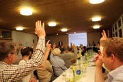 Die Anträge des Ortsbürgerrats passierten überwältigender Mehrheit. (Bild: Martin Knoepfel)