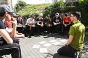 Die Teilnehmer des «Momänt»-Kurstages setzten sich mit der Emotion Wut auseinander. (Bild: PD)