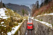 Die Rheineck-Walzenhausen-Bahn ist wegen tiefer Auslastung in Gefahr. (Bild: Urs Bucher)