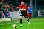 Fühlt sich beim FC Aarau wohl: Markus Neumayr. (Bild: Marc Schumacher/Freshfocus (Aarau, 30. März 2019))