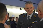 Korpskommandant Daniel Baumgartner: Der Ausbildungschef der Schweizer Armee sprach im BZB über Chancen und Herausforderungen in Bezug auf die Ausbildung in der Armee. (Bild: PD)