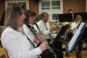 Von konzertant bis publikumsnah – die Musikgesellschaft Erstfeld wusste zu begeistern. (Bild: Lorenz Gamma, Erstfeld, 6. April 2019)