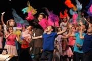 Der Kinderchor bei einem Musical (Bild: PD)
