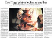Im Juni 2018 tönte es noch vielversprechend: An drei Tagen sollte es in Sarnen nach Schokolade riechen. (Bild: Repro: OZ)