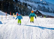Die professionelle Funslope auf dem Gelände von Wildhaus 2.0 war bei den Gästen im Skigebiet sehr beliebt. (Bild: PD)