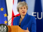 Brexit auf 31. Oktober verschoben: Die britische Premierministerin hat in der Nacht auf Donnerstag von den 27 EU-Chefs in Brüssel erneut eine Fristverlängerung erhalten, um ihren EU-Austrittsvertrag vom Parlament absegnen zu lassen. (Bild: KEYSTONE/EPA/JULIEN WARNAND)