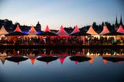 Das Blue Balls vermittelt in Luzern jeweils fast ein bisschen Ferienfeeling. (Bild: Manuela Jans-Koch)
