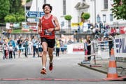 Holt der Einheimische Sven Marti wiederum den Tagessieg, wie bei der letztjährigen Austragung? Bild: Philipp Schmidli (Stans, 5. Mai 2018)