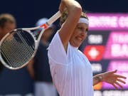 Timea Bacsinszky erlitt in Lugano eine ärgerliche Niederlage (Bild: KEYSTONE/TI-PRESS/ALESSANDRO CRINARI)