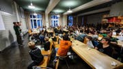 Spiele und ein Quiz zum Urner Bergleben standen im Zentrum des Unterhaltungsabends. (Bild: PD)