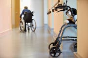 Der Verlust gründet auf der mehrmonatigen Unterbelegung des Pflegeheims Bürgerspital. (Bild: Urs Jaudas)