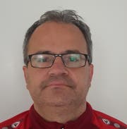 Domenico Troccoli leitete am Mittwoch das erste Training der Zweitligisten des FC Herisau. (Bild: PD)