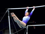 Ilaria Käslin qualifizierte sich trotz einer Magenverstimmung für den Mehrkampf- und den Schwebebalken-Final (Bild: KEYSTONE/EPA PAP/MARCIN BIELECKI)