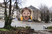 Bleibt das Gesicht nun doch erhalten an der Fassade der Offenen Kirche? (Bild: Sabrina Stübi)