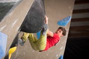 Gianin Regli wurde in der U14-Kategorie Zweiter. (Bild: SAC/davidschweizer.ch, Meiringen, 6. April 2019)