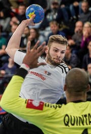 In der Offensive ist Abwehrspezialist Samuel Röthlisberger selten zu sehen.(Andy Mueller/freshfocus)
