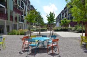Blick in den Innenhof der Giesserei Winterthur, dem Vorzeigeprojekt der Kreuzlinger Initianten. (Bild: PD)