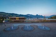 Nach der Neugestaltung des Hafens (Bild) wird das Gebiet Seefeld mit der Öffnung des Mühlebachs im Grenzgebiet Buochs/Ennetbürgen ökologisch aufgewertet. (Bild: PD)
