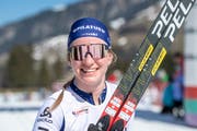 Von der Gemeinde Horw geehrt: Nadine Fähndrich. (Bild: Keystone/Urs Flüeler)