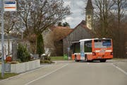 Seit dem Dezember fahren Busse den Bahnhof Steinebrunn an. (Bild: Markus Schoch)