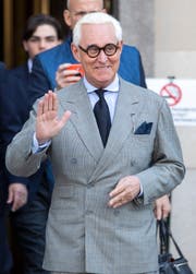 Angeklagt wegen Zusammenarbeit mit Wikileaks: Roger Stone. (EPA/ERIK S. LESSER, Washington D.C., 14. März 2019)