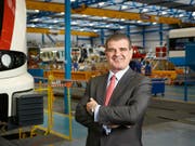 Peter Spuhler will auch nach dem Börsengang von Stadler Rail Ankeraktionär und Verwaltungspräsident des Thurgauer Bahnherstellers bleiben. Nach dem IPO sinkt sein Anteil von 80 Prozent auf knapp 40 Prozent. (Bild: KEYSTONE/CHRISTIAN BEUTLER)