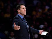 Trainer Luke Walton wurde bei den Los Angeles Lakers entlassen (Bild: KEYSTONE/AP/MARK J. TERRILL)