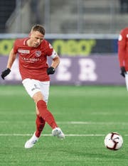 Die Thuner um Stefan Glarner wollen gegen St. Gallen zum Siegen zurückfinden. (Bild: Peter Schneider/KEY)