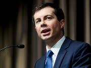 Steigt bei den US-Demokraten ins Rennen um das Präsidentendamt: der 37-jährige Pete Buttigieg, Bürgermeister von South Bend im Bundesstaat Indiana. (Bild: KEYSTONE/EPA/JUSTIN LANE)