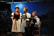 Das Jodlerduett Lydia Barmettler und Barbara Rossacher überzeugte bei seinem Auftritt.