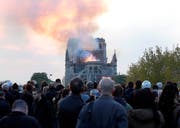 Reto Fischer war unter den Touristen vor Ort, als der Brand ausbrach. (Bild: KEY)
