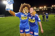 War einst Spieler beim FC Luzern: Roland Schwegler (rechts) (Bild: Philipp Schmidli (Luzern, 9. April 2009))