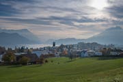 Meggen ist eine von zwölf Luzerner Gemeinden, welche die Aufgaben- und Finanzreform (AFR) 18 ablehnt. (Bild: Boris Bürgisser, 7. November 2018)