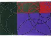 Das Ölgemälde «magische chromographie» (1944/1946) von Max Bill ist bis 2. Februar 2020 im Konstruktiven Kabinett des Kunst Museums Winterthur ausgestellt. (Bild: ProLitteris Zurich)