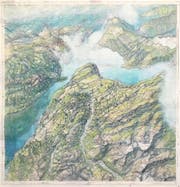 Uwe Walther: «LuzernRigi», 2019. (Bild: Leihgabe des Künstlers)