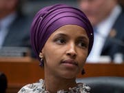 Die Sicherheit der muslimischen US-Abgeordneten Ilhan Omar und ihrer Familie wurde verstärkt. (Bild: KEYSTONE/AP/J. SCOTT APPLEWHITE)