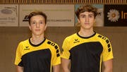 Jan Brand (links) und Valentin Stadler übernehmen die U19-Tabellenführung. (Bild: Michelle Marty)