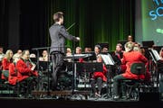 Die Feldmusik Altdorf entführte die Anwesenden an ihrem Konzert im Theater Uri in die Welt des Tanzes. (Bild: PD)