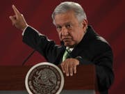 «Man weiss gar nicht, wo dieses Geld landet»: Mexikos Präsident Andres Manuel Lopez Obrador. (Bild: KEYSTONE/EPA EFE/MARIO GUZMAN)