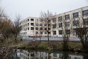 Das neue Pflegezentrum Riedbach – hier war die Spitex-Organisation geplant. (Bild: Manuela Jans-Koch, Adligenswil 2. Februar 2019)