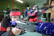 Nachwuchsschützen im Training. (Bild: Donato Caspari)