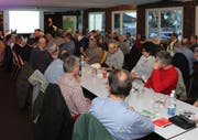 Die SVP-Parteiversammlung beschäftigt sich mit den Abstimmungsparolen. (Bild: PD)