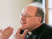 Könnte nach seiner Zeit als Bischof von Chur noch einige Zeit als Apostolischer Administrator in Chur bleiben: Vitus Huonder (Archiv). (Bild: KEYSTONE/EQ IMAGES/MORITZ HAGER)
