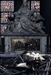 Ein Blick in das Innere der Kathedrale Notre-Dame in Paris. (Dan Kitwood/Getty)