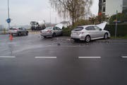 An beiden Fahrzeugen entstand Totalschaden, verletzt wurde niemand. (Bild: PD)