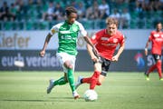 Majeed Ashimeru besticht durch seine Stärken am Ball. (Bild: Ralph Ribi/Tagblatt)