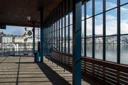 So sieht die Halle von innen aus. Bild: Dominik Wunderli (Luzern, 17. April 2019)